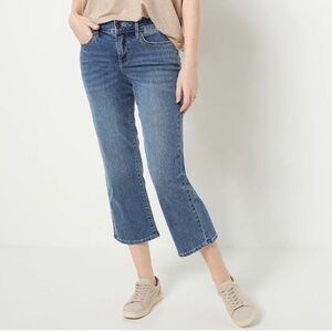 NYDJ Marilyn Straight Crop Jeans in Cool Embrace Rockie - Regular